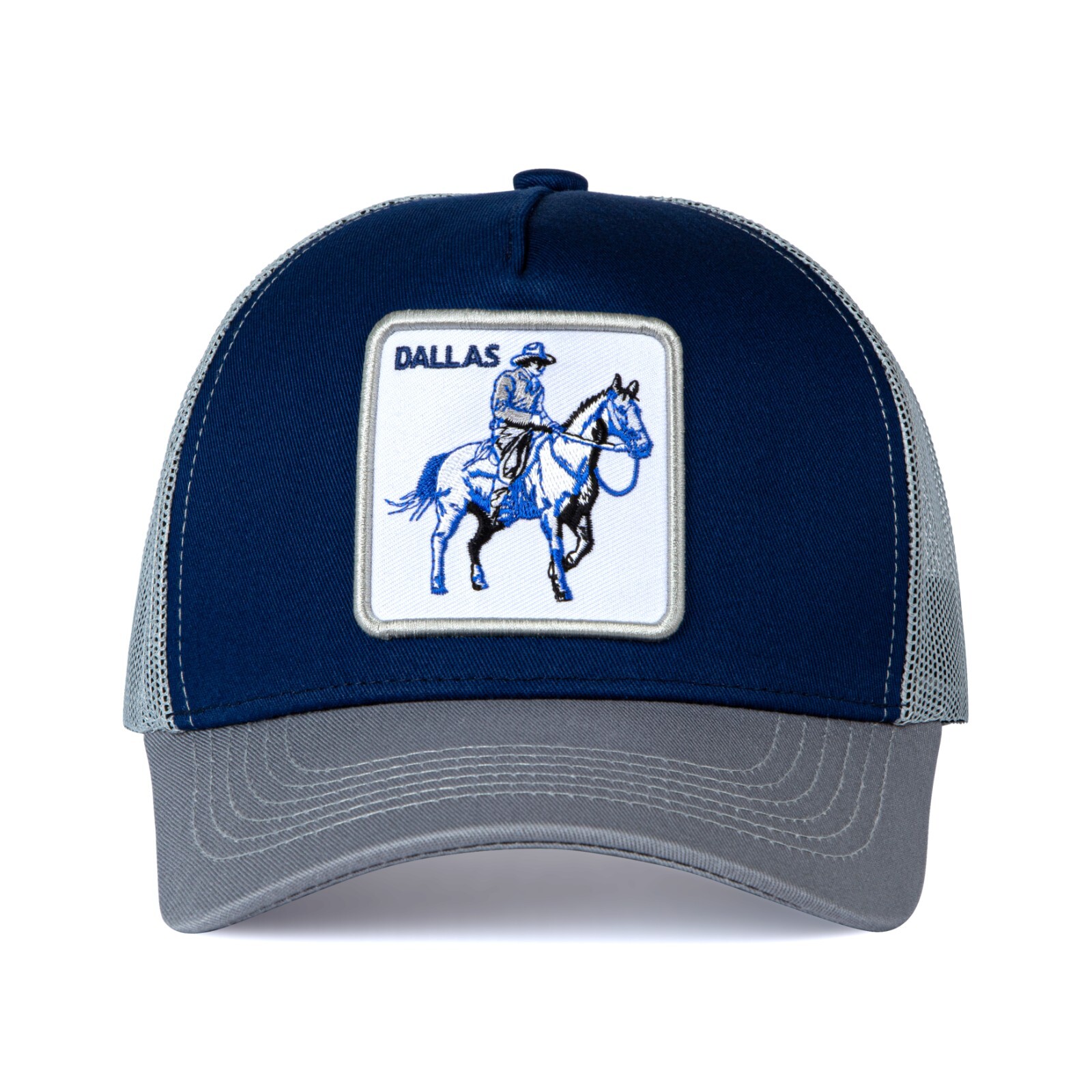 Dallas Cowboys Blue & Grey Adjustable Snapback Trucker Baseball Cap Hat
