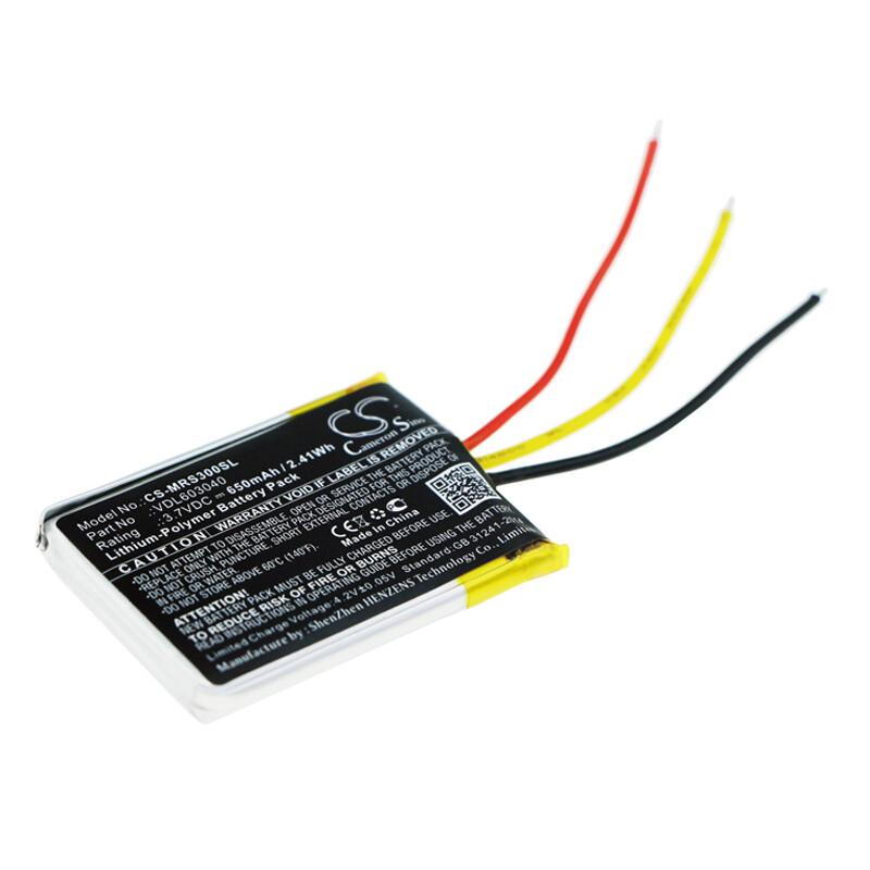Battery for Marshall Major II,Major II Bluetooth,Major III,MID,Monitor,VDL603040