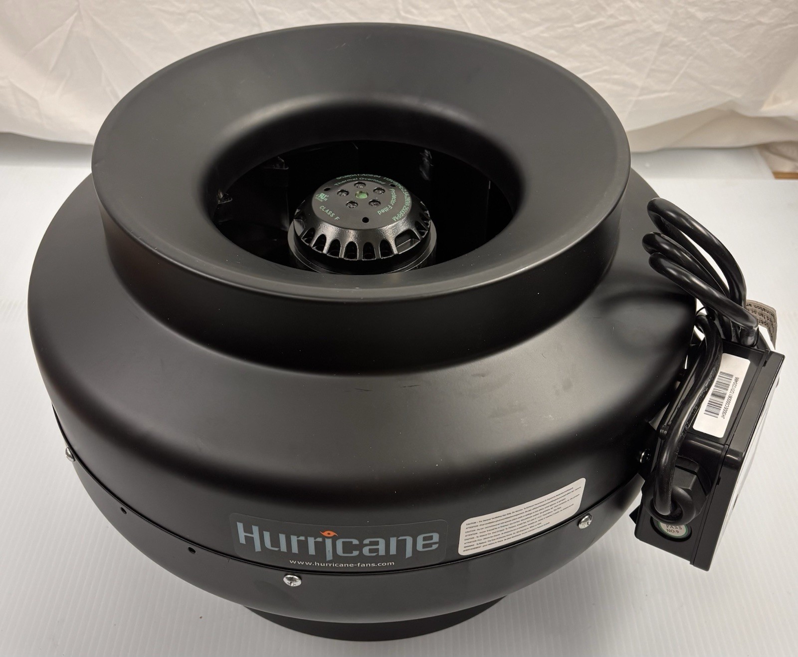 Hurricane Inline Fan 12 in 1060 CFM - HGC736590 12 inch