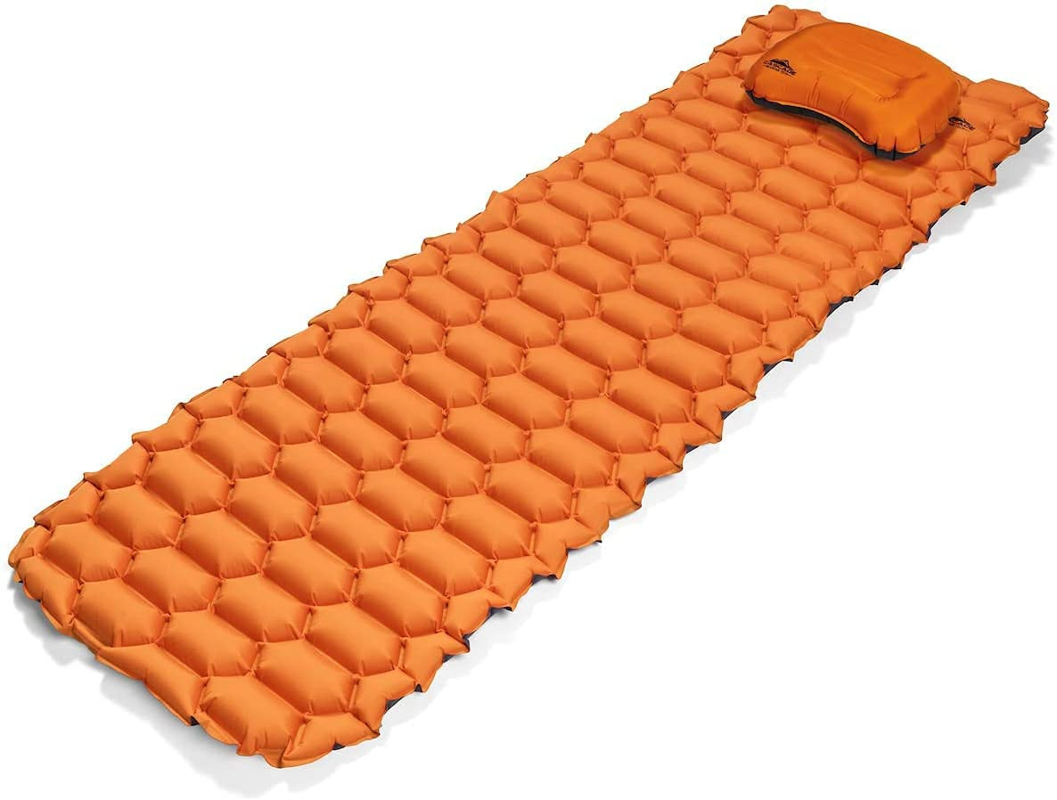 Cascade Mountain Tech Camping Sleeping Pad with Pillow & Carry Bag (2A)
