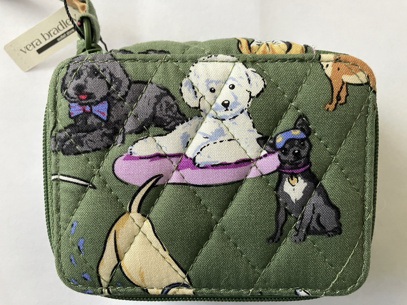 VBERA BRALDEY TRAVEL PILL CASE "DOG PARK"  ***ACTUAL  PATTERN***