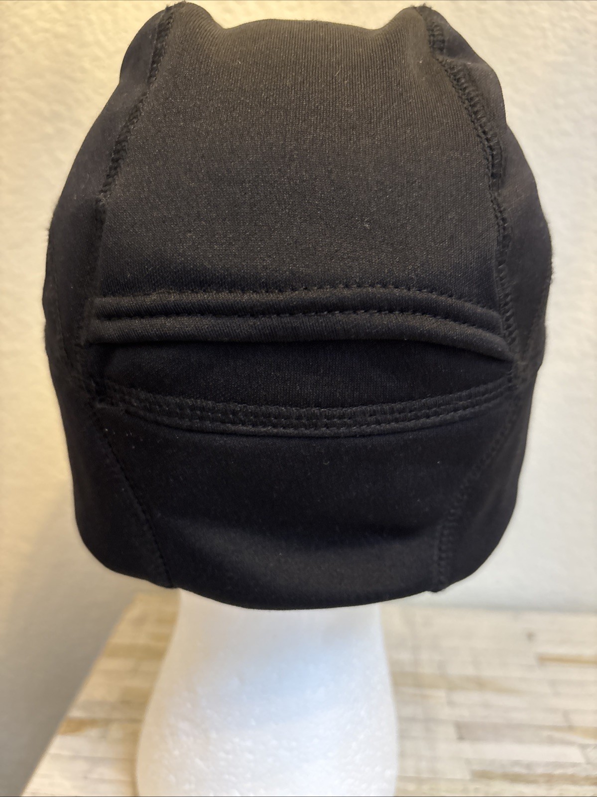 Champion Black Winter Ponytail Beanie Hat OS