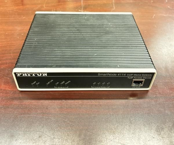 Patton SmartNode 4114 VoIP Media Gateway (TDM to IP Gateway)