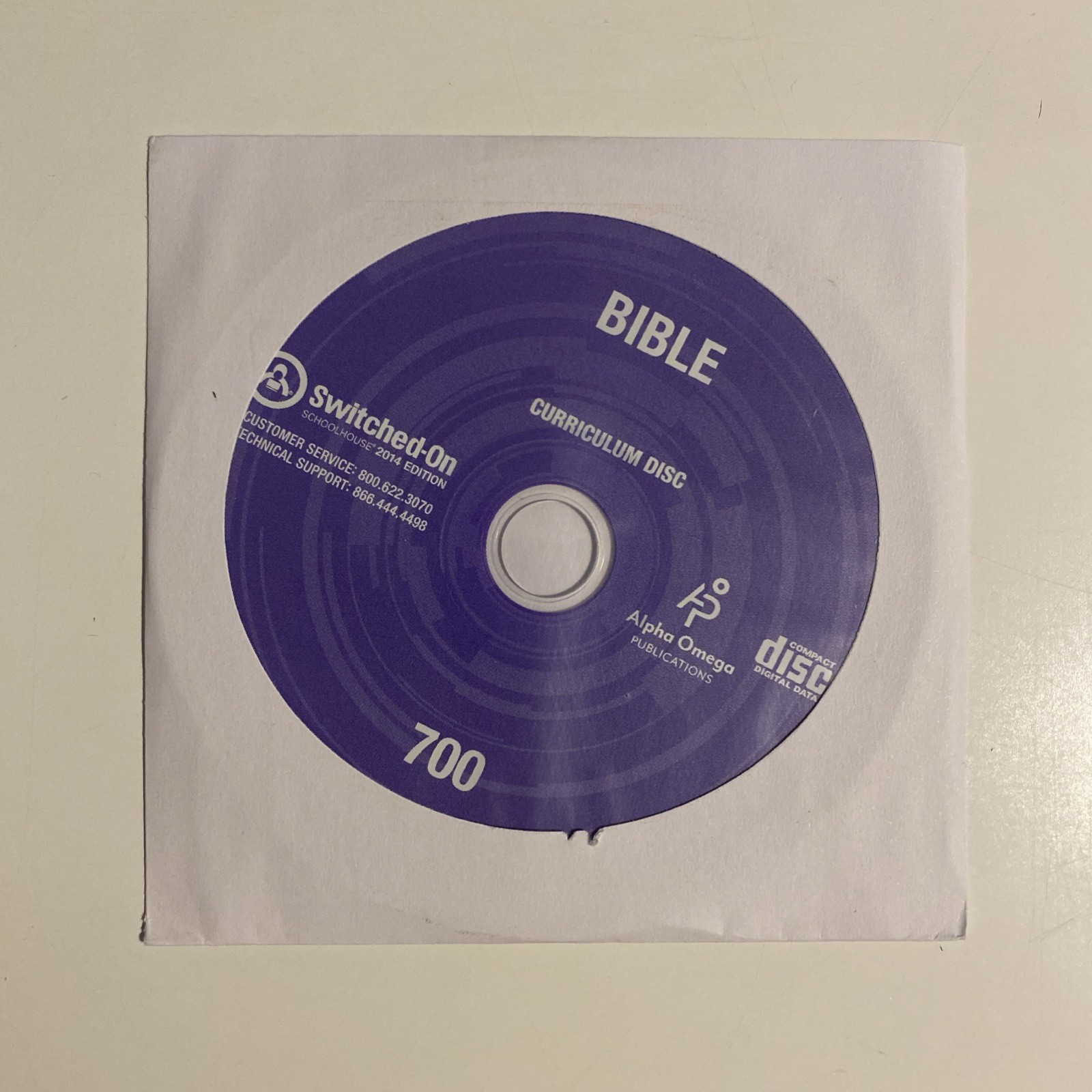 Switched on Schoolhouse 7th grade Bible