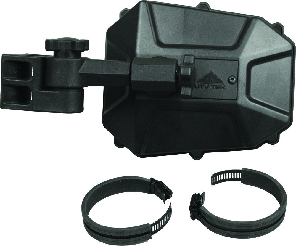 ATV Tek UTVMIR-ES1 Elite Side Mirror w/Dual Breakaway Mount for 1.5-2.25"  Tube