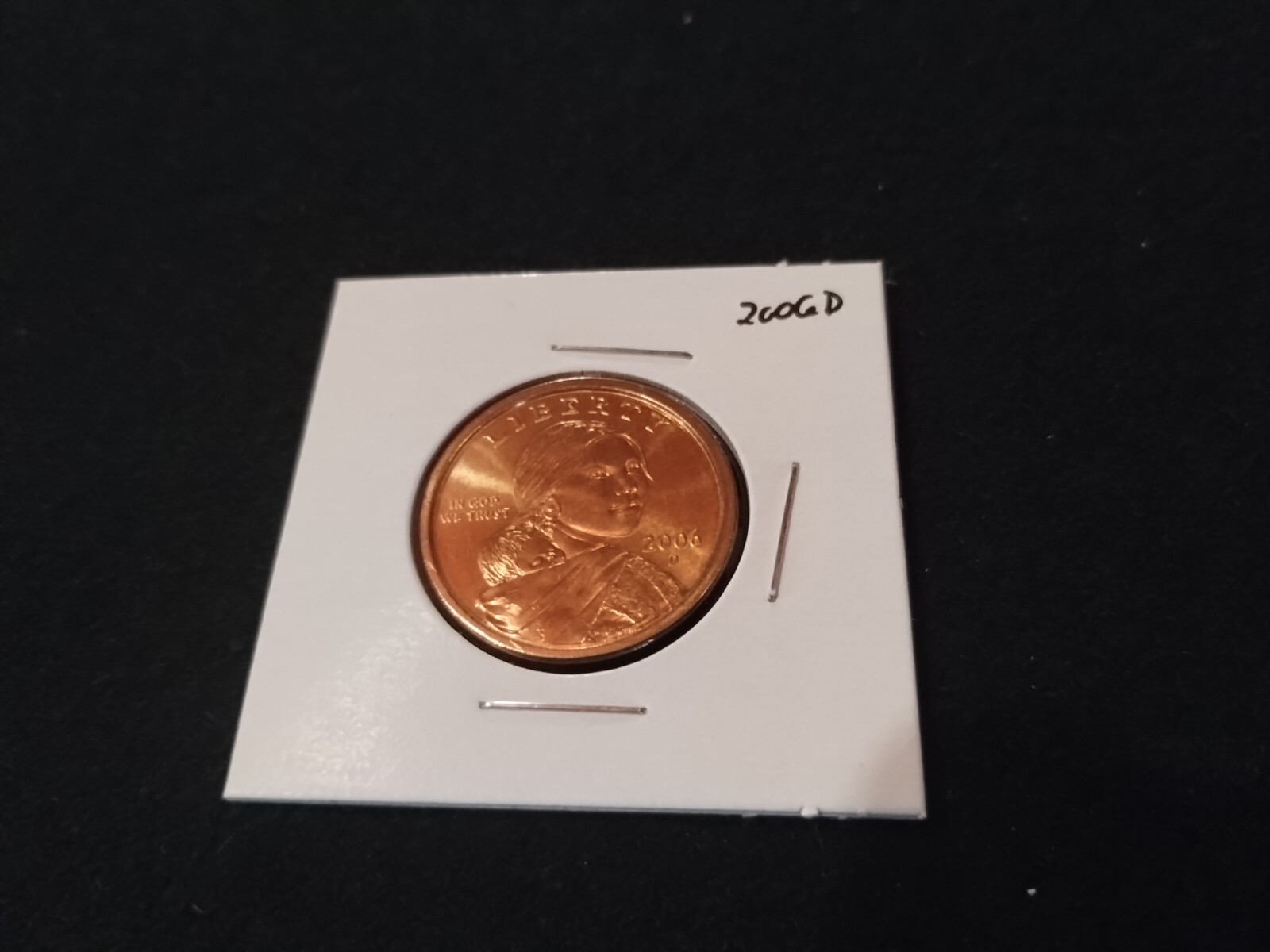 2006 D Sacagawea Dollar From US Mint Coin Roll  Brilliant Uncirculated Condtion
