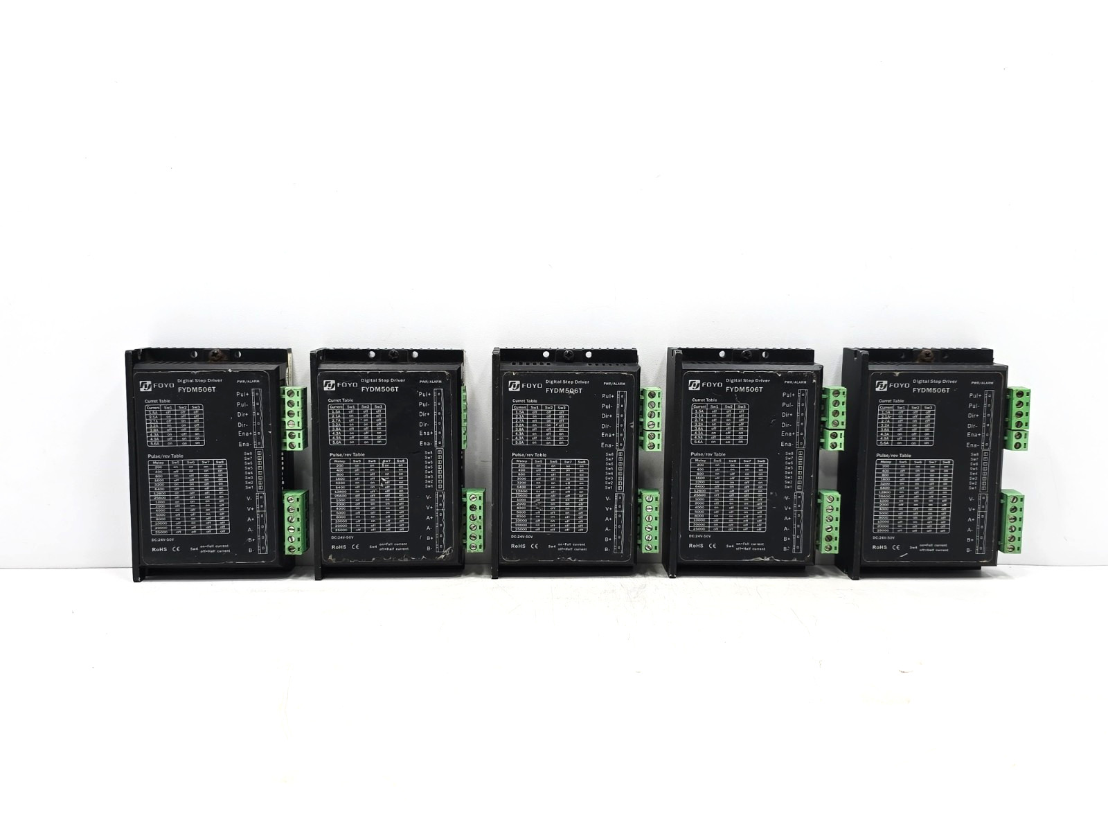 FYDM506T FOYO STEPPING MOTOR DRIVER LOT OF 5