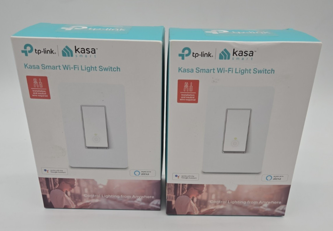TP-LINK HS200 Smart WiFi Light Switch - White