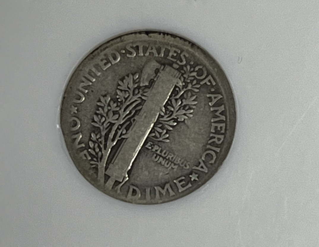 1921-D Mercury Dime : NGC VG10