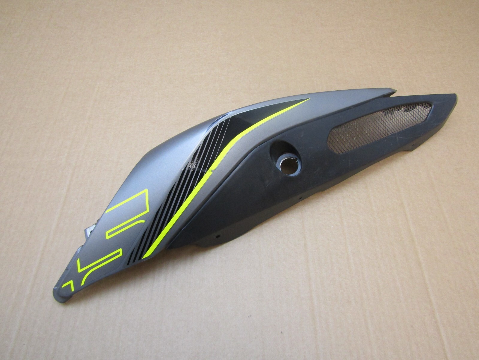 Benelli BN 125 2022 4,232 miles left tail fairing panel (11691)