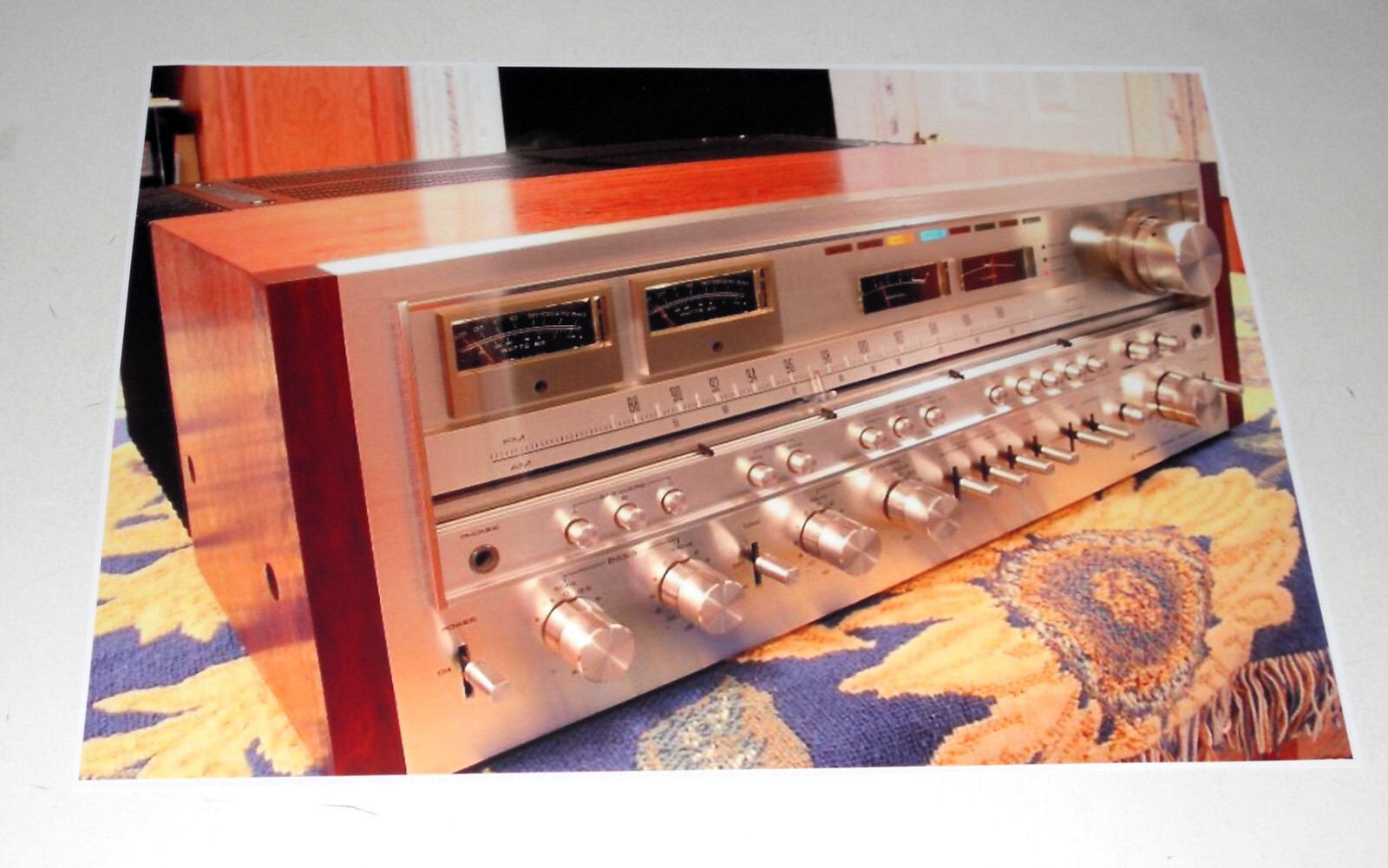 Pioneer SX-1980 Ultimate Receiver Poster 19"x13" Powerhouse 70's BEAST Picture