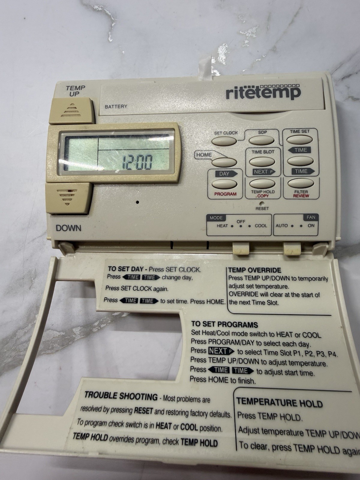RiteTemp Model 8022C