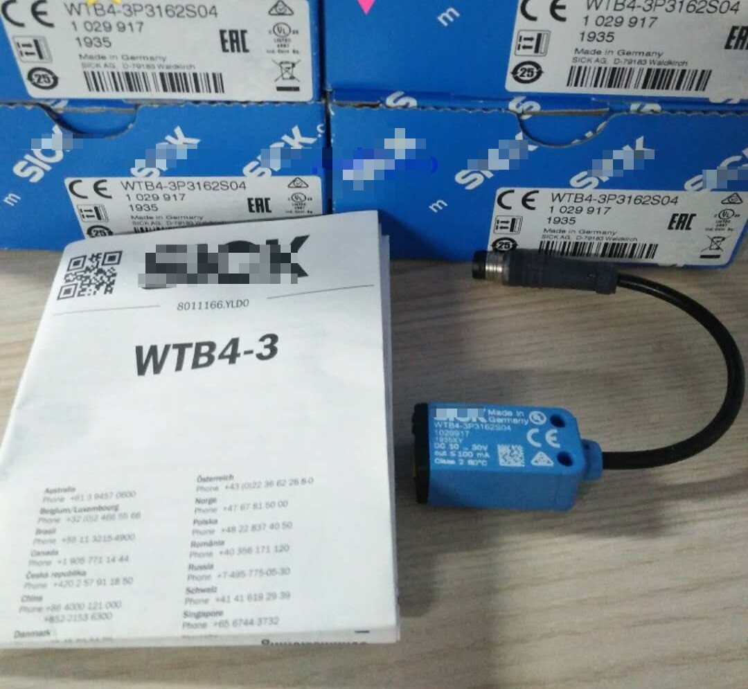 S NEW IN BOX Photoelectric switch 1029917 WTB4-3P3162S04