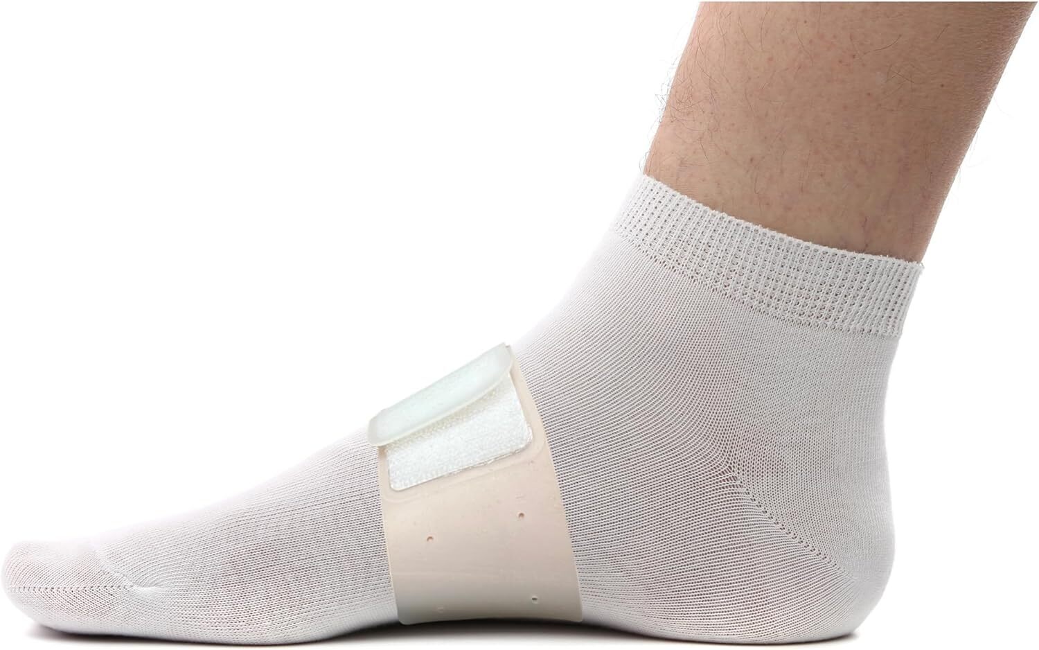 FlexaMed Silicone Arch Bandage (Pair) - Eases flat feet, plantar fasciitis pain