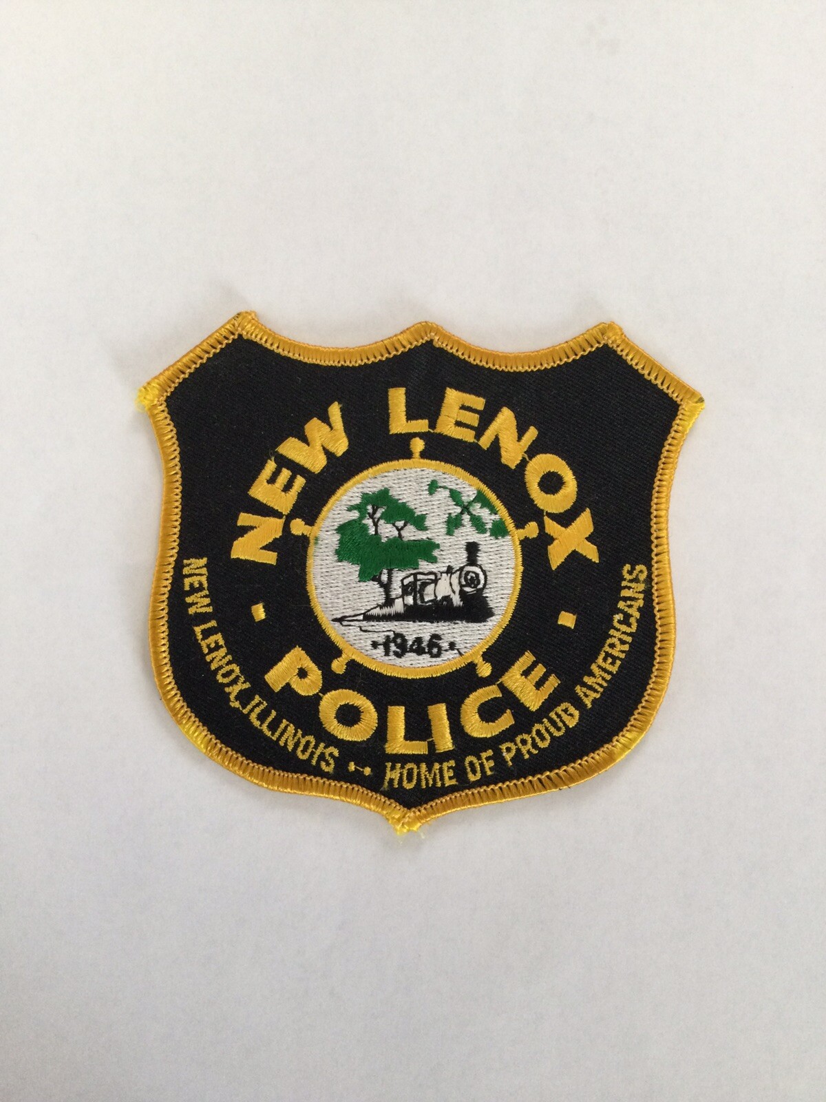 New Lenox Illinois IL Police Patch