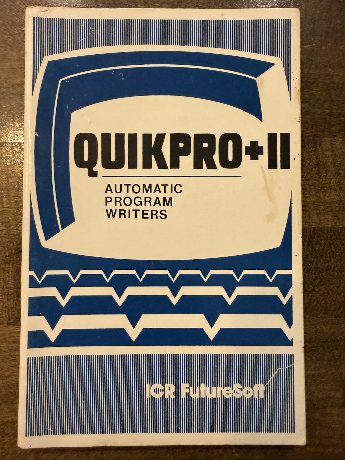 Vintage Apple Mac QuikPro+II Automatic Program Writers ICR Futuresoft 1981-1988