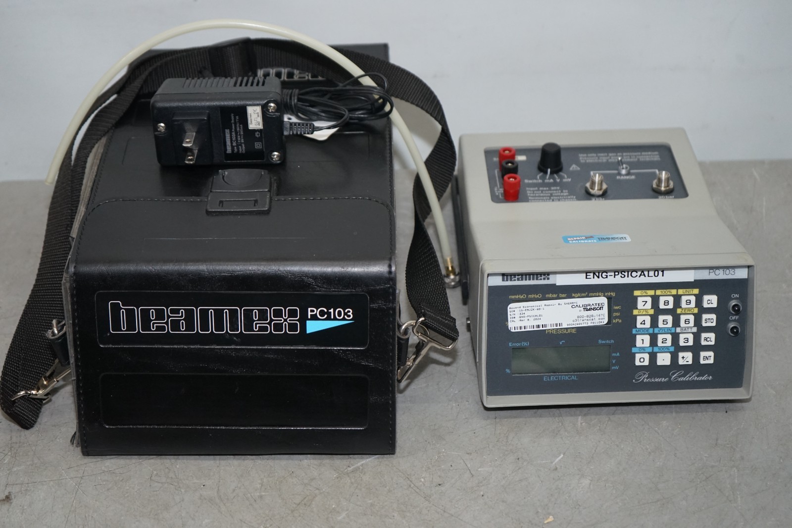 ^ Beamex PC103 Pressure Calibrator Manometer #X5978