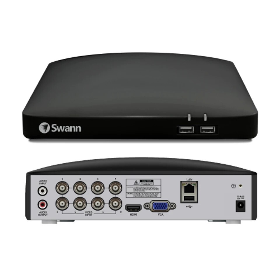 Swann DVR8-4680RN 8-Channel 1080p FHD Video Recorder 1TB HDD CCTV