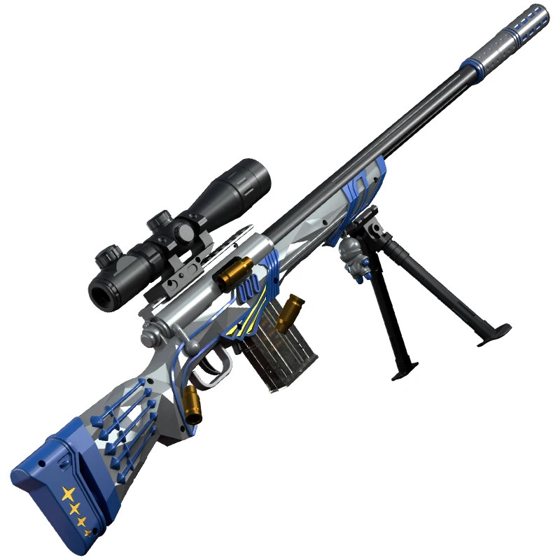 M24 Manual Shell Ejection Safety Soft Bullet Model Toy Gun Game Toy