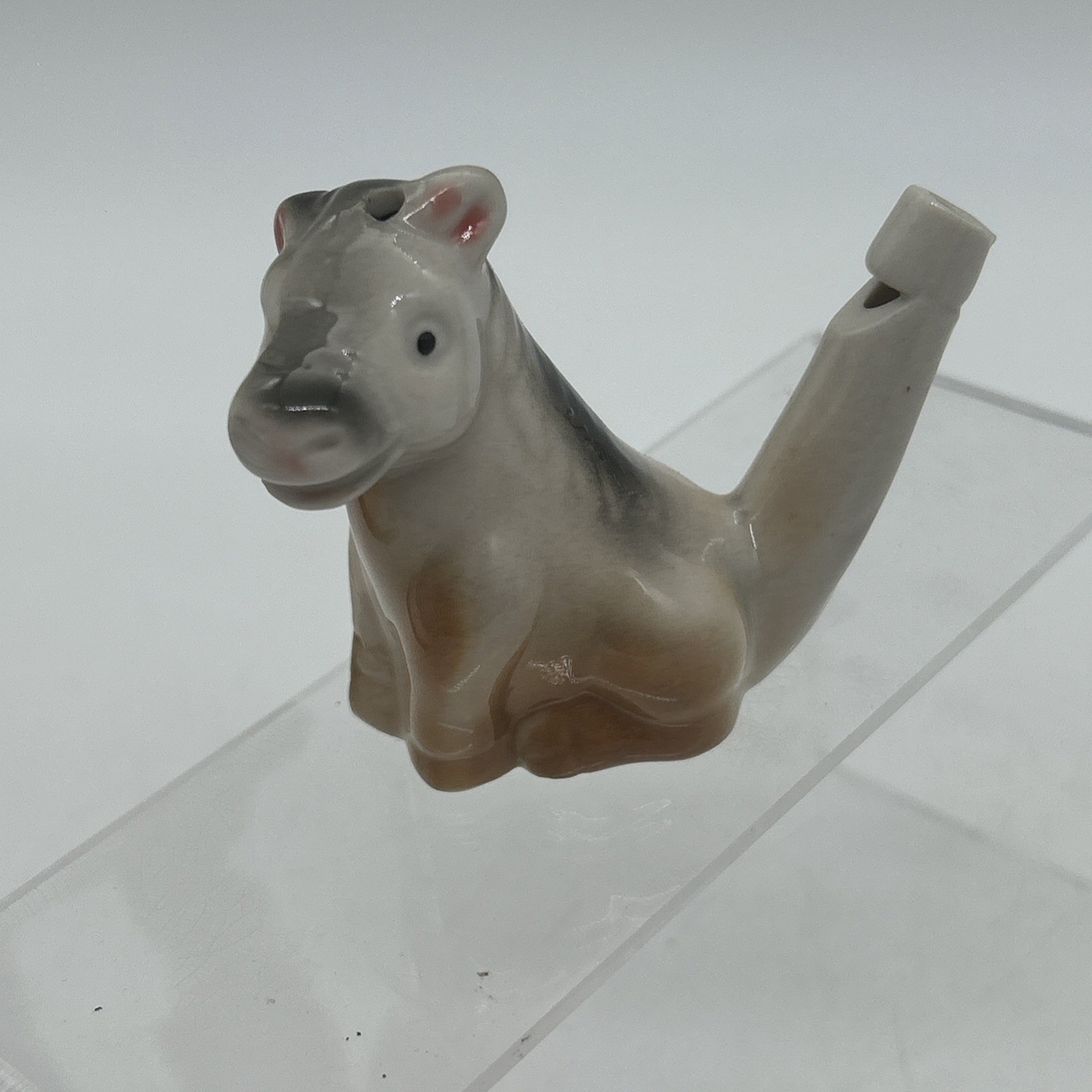Vintage Horse Ceramic Water Whistle