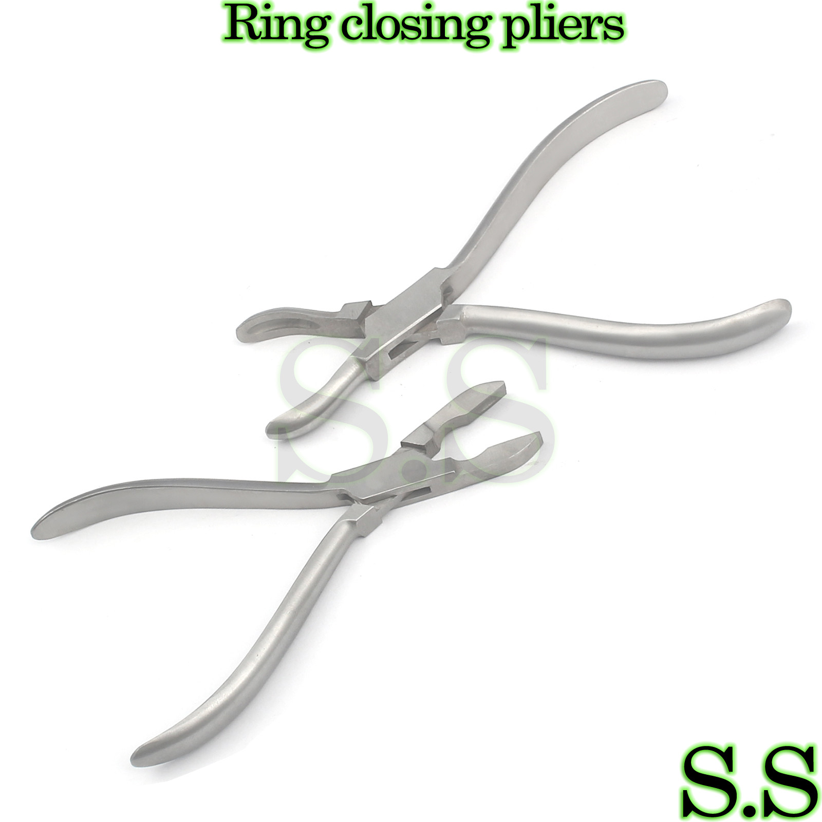 Ring closing pliers Body Piercing tools set of 2 pieces