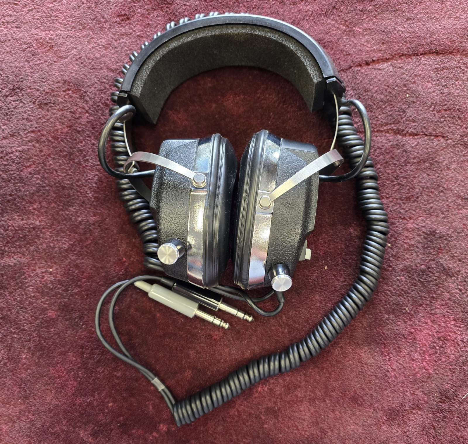 Koss K/2.2 4 Channel Quadrafone Headphones with Carrying Case & Owners Manual