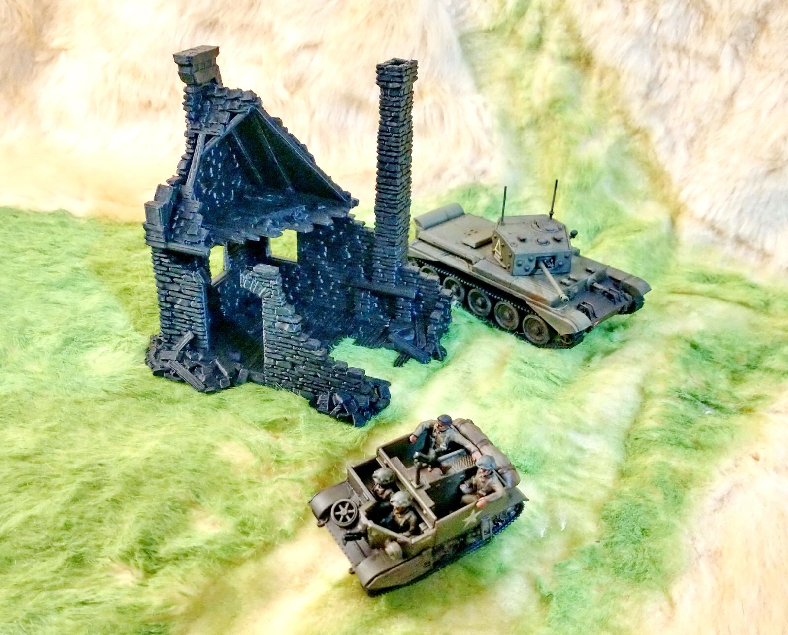 Grimdale Steele's Residence 28mm Ruined Village Terrain D&D Warhammer Mordheim