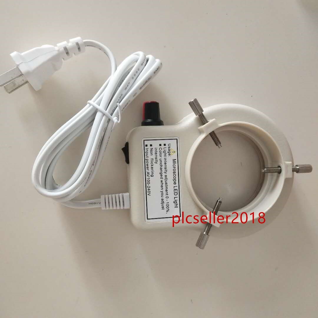 56 LED Adjustable White LED Ring Light Illuminator for Nikon Olympus Microscope