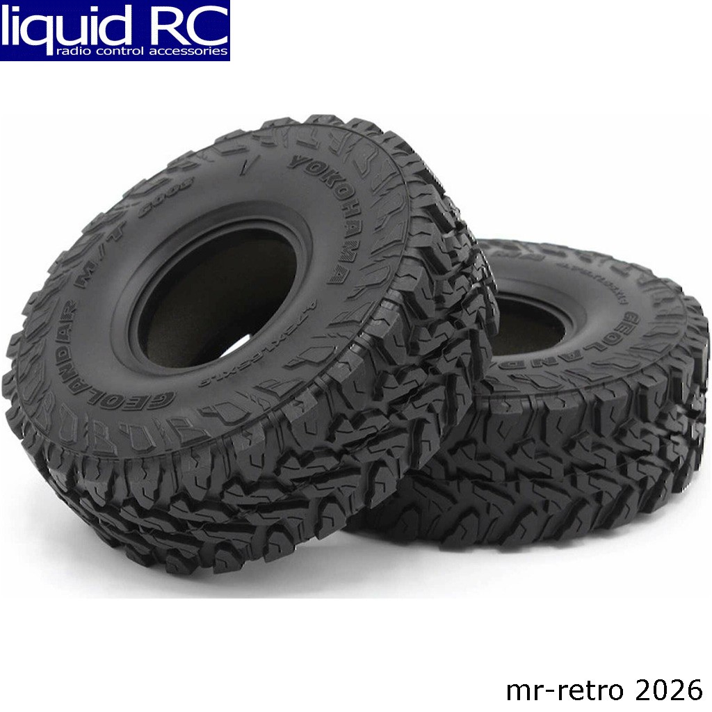 Vanquish Products 10105 Yokohama Geolandar M/T 1.9 Tires 2 Red Compound - 4.75