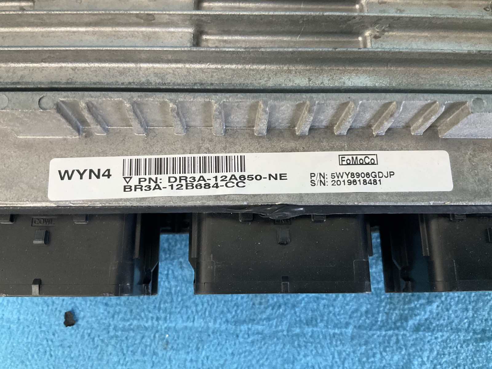 2013-2014 Ford Mustang GT Engine Control Module Unit ECM ECU DR3A-12A650-NE OEM