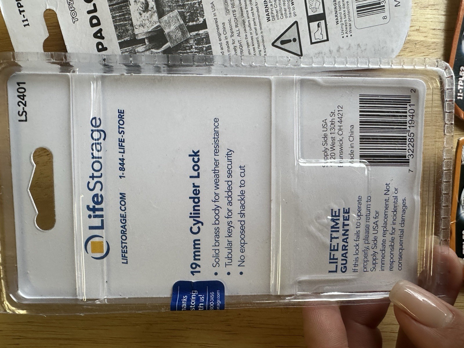 11 pc. LOCKS | 25 Mm Padlock And 1 Cylinder Lock