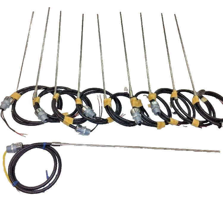 Temperature Sensor Probes 18" Long with Wiring & Connectors
