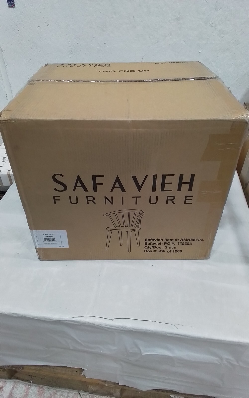 Safavieh BLANCHARD SIDE CHAIR, Reduced Price 2172748000 AMH8512A