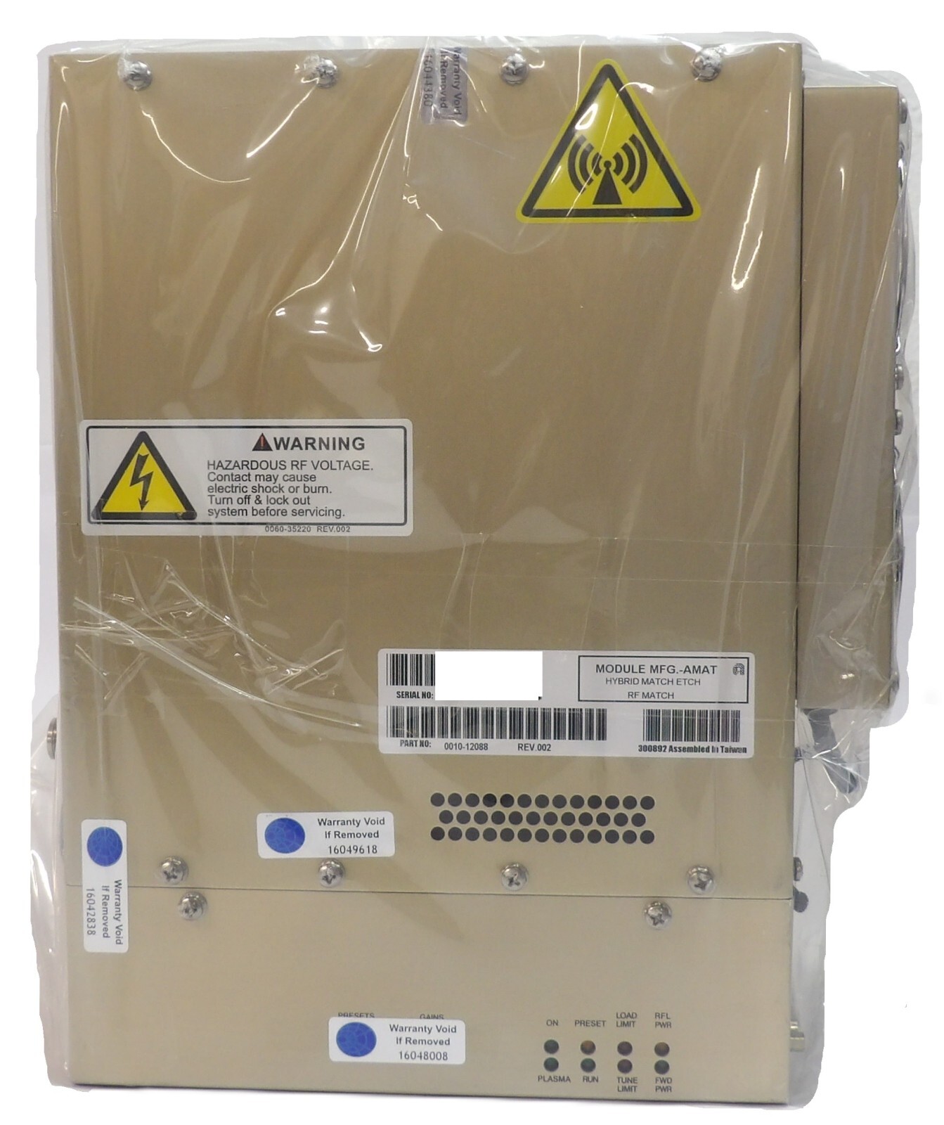 AMAT Applied Materials 0010-12088 Hybrid RF Match Etch OEM Refurbished