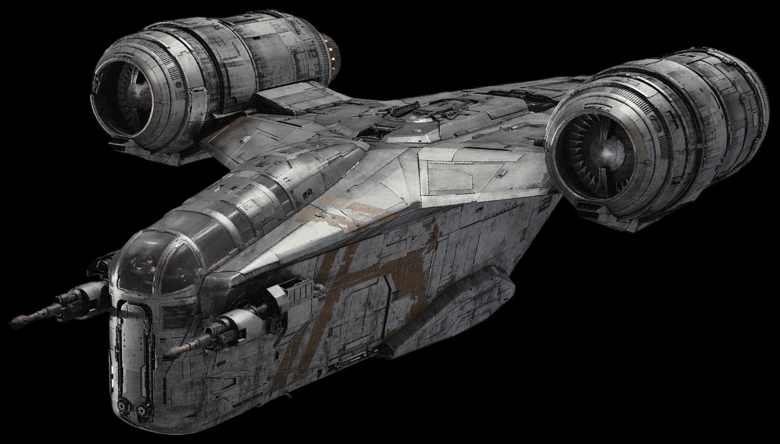 Star Wars Razor Crest 3d Resin Print  1/112 Scale