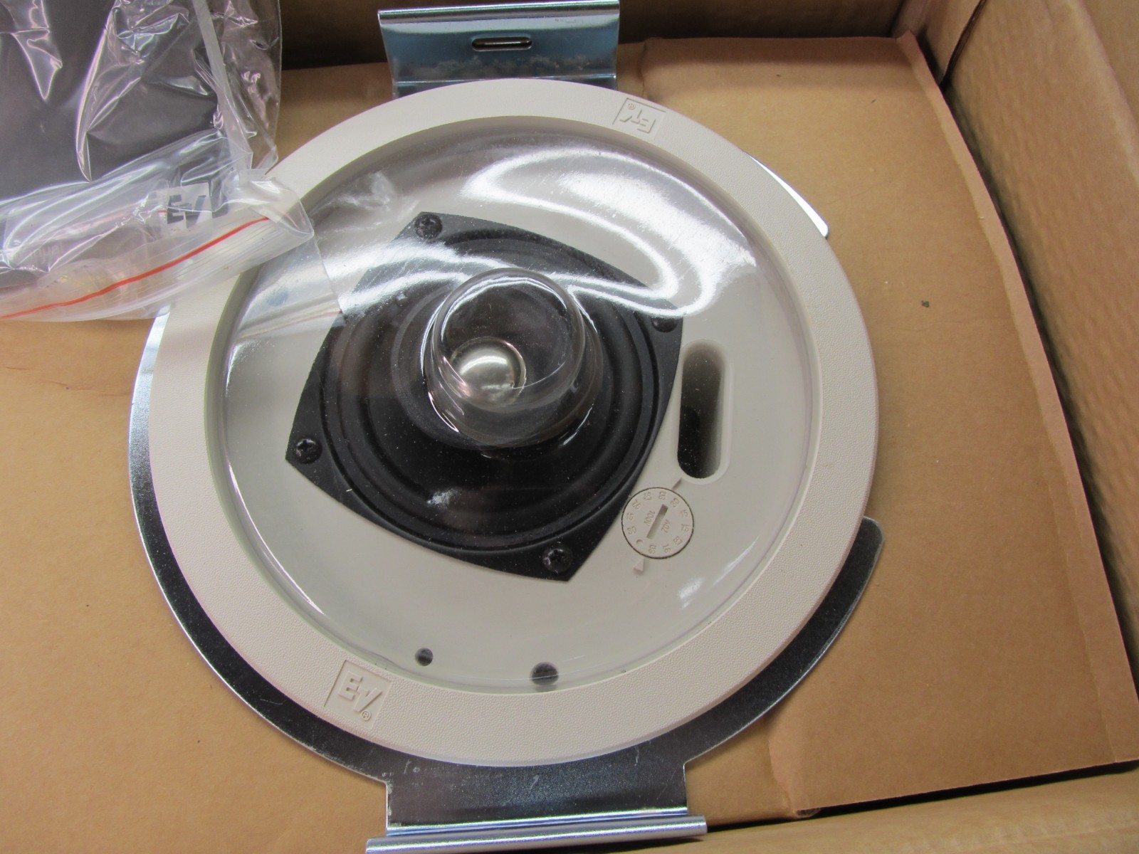 Electro-Voice C4.2 4-Inch Ceiling Two-Way Speakers (Pair) open box