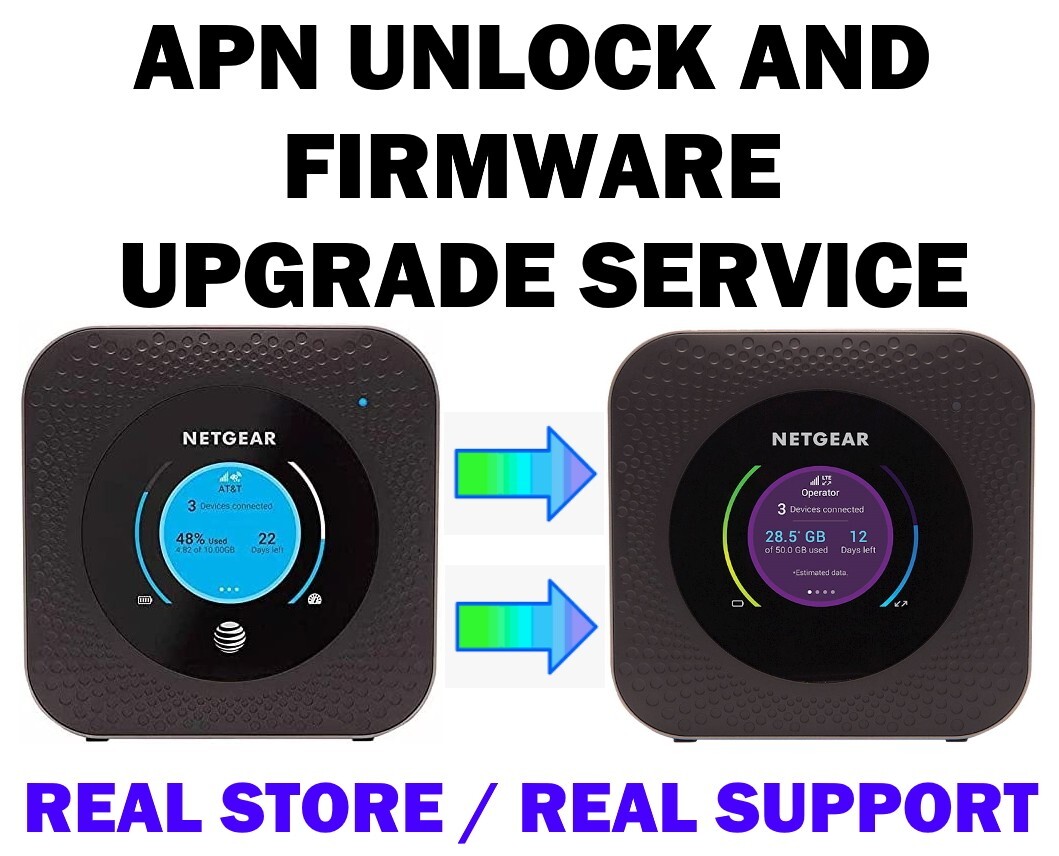 🔶  NIGHTHAWK MR1100 SERVICE ▶ WE UNLCK  + UPGRADE YOUR DEVICE ▶ READ DETAILS