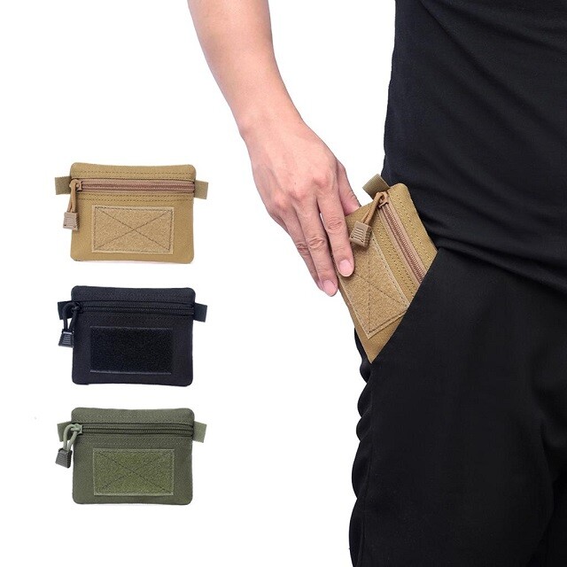 Tactical Small Molle Pouch Outdoor Organizer Military Bag Travel Coin Purse