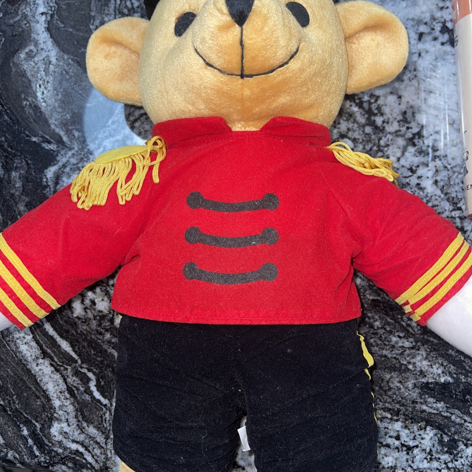F A O Schwarz Christmas Marching Bear Plush
