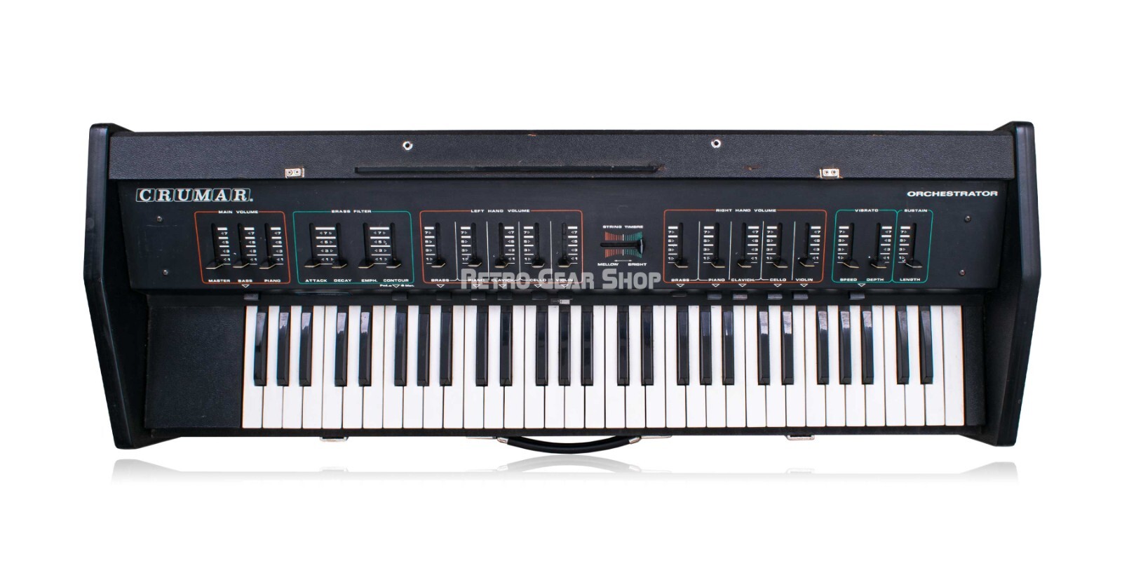 Crumar Orchestrator Keyboard Analog Synthesizer as-is for repairs *Read listing*