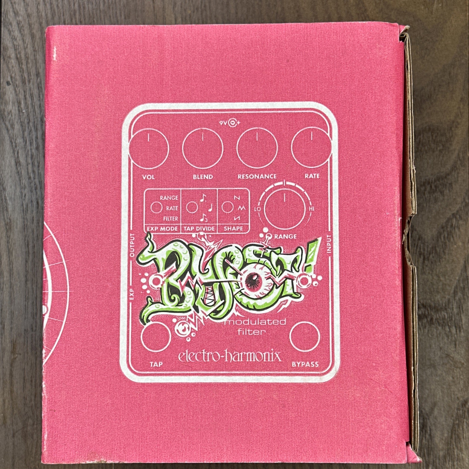 Electro-Harmonix EHX Blurst Modulated Filter Guitar Effect Pedal NEW IN BOX !!!