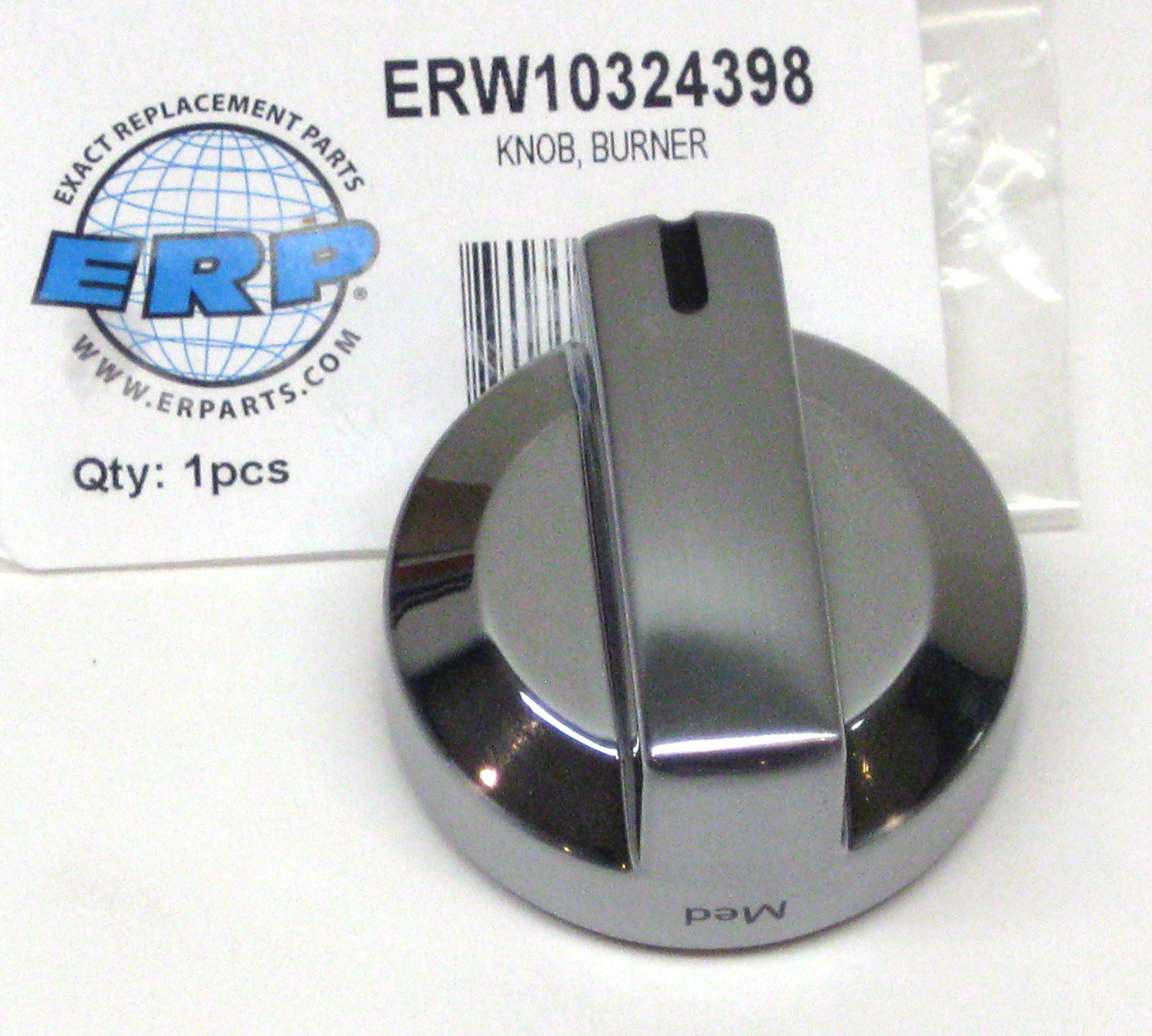 Gas Cooktop Burner Knob for Whirlpool Kitchenaid W10324398 AP5631314 PS3654555