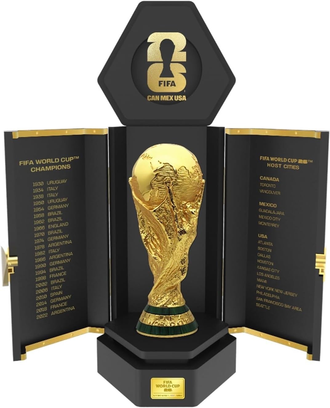 2026 FIFA World Cup™ 24K Gold-Plated Trophy | RARE | 2026 made | LIMITED EDITION