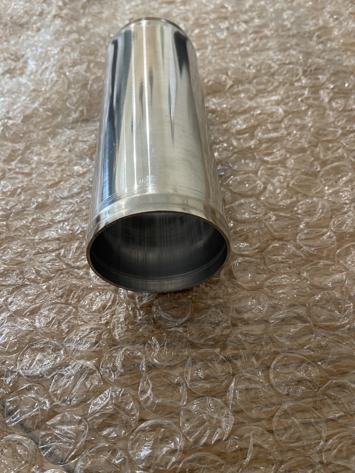 80 x 200mm Polished Alloy  Aluminum Tube Intake Intercooler Boost Pipe , Filter