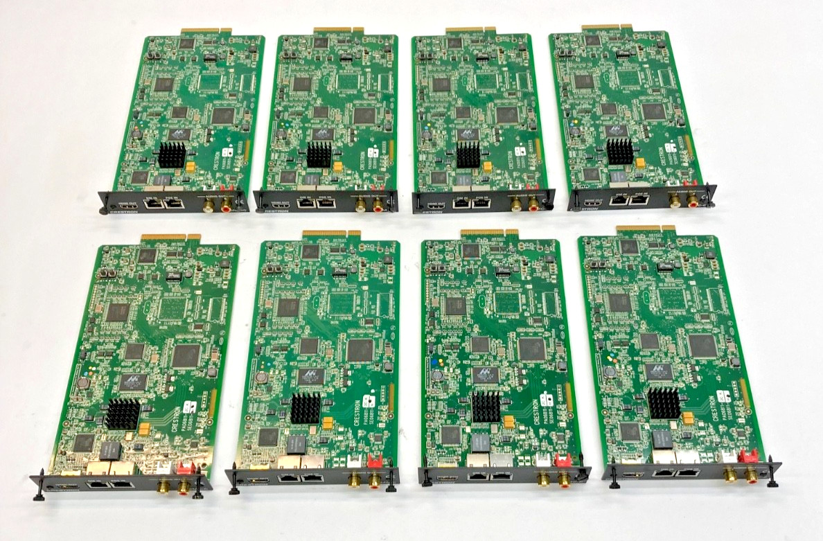 Lot of 8 Crestron DMC-C HDBaseT Certified DigitalMedia 8G+ Input Cards