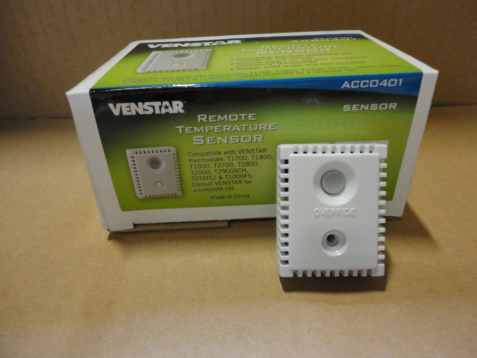 ~Discount HVAC~ ACC0401 - Venstar Remote Room Sensor w/Override Button