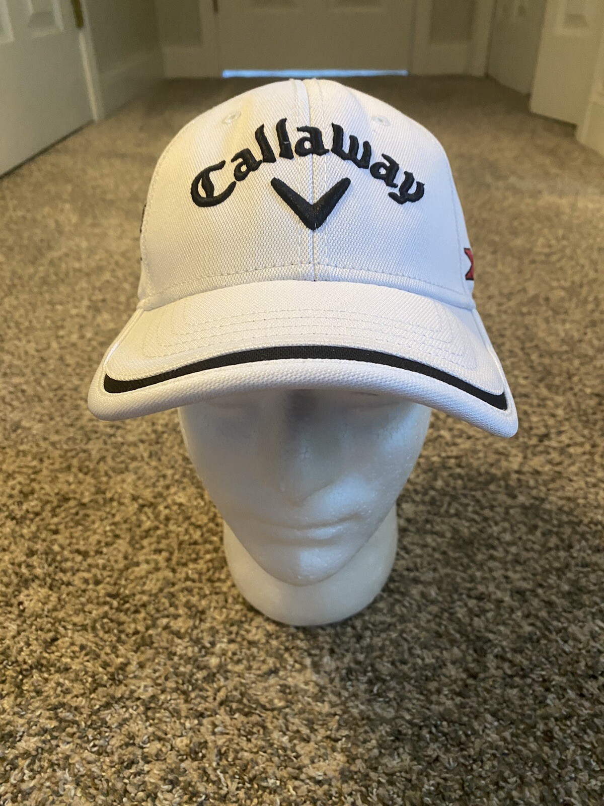 Callaway hex tour xhot lightweight branded Golf Cap hat white strapback Odyssey