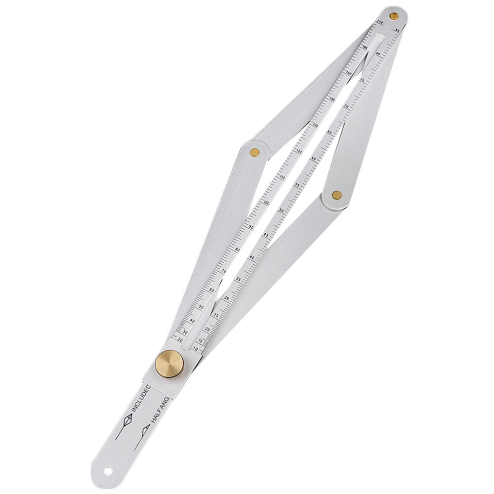 Multifunctional Protractor Woodworking Measuring Ruler Angle Tool