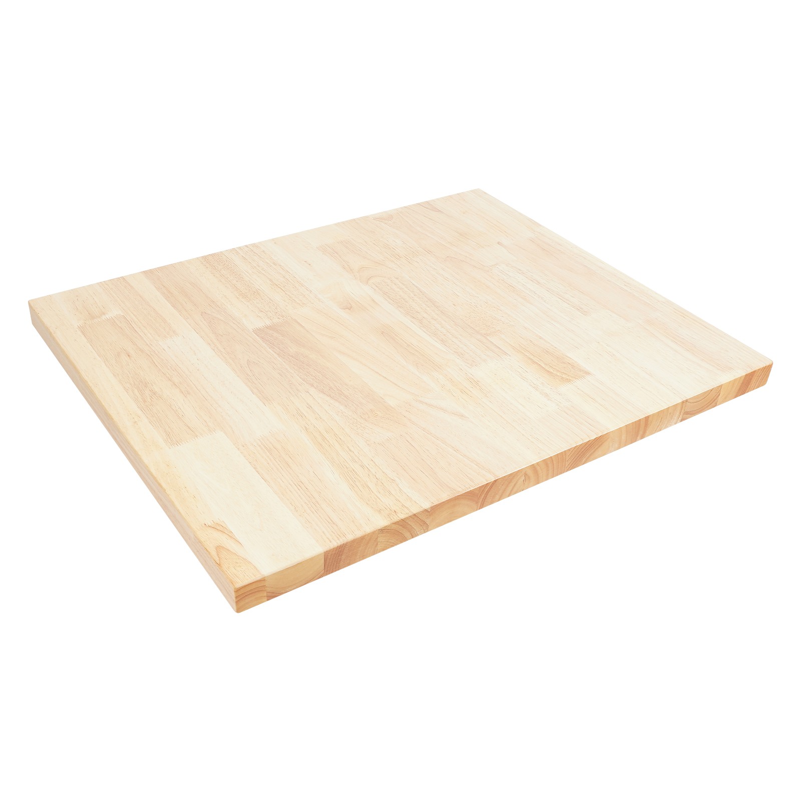 Modern Rectangular Countertop Rubber Wood Countertop Standard Countertop Durable