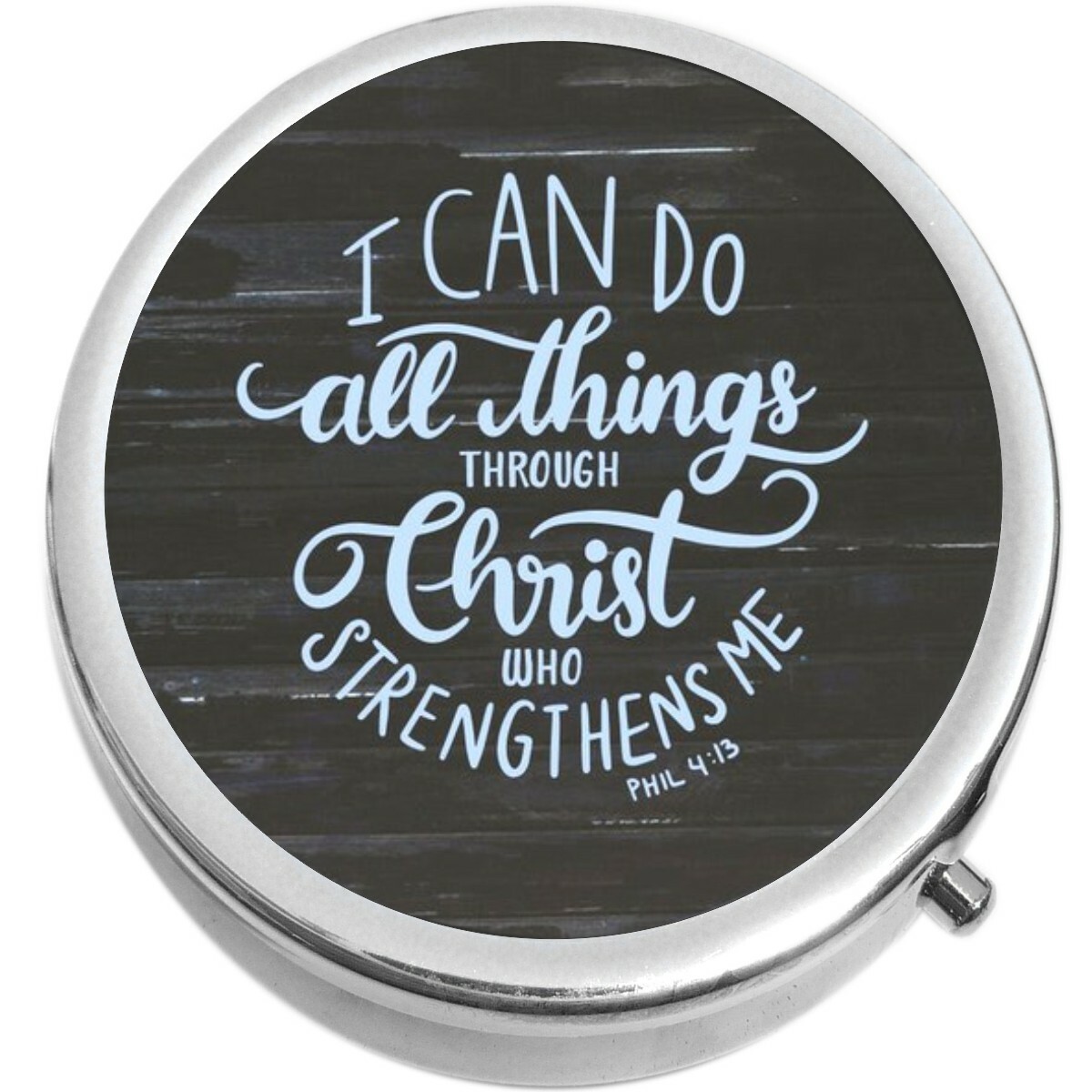 Can Do All Things Through Christ  Medicine Pill Box